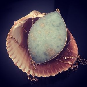 Beautiful blue necklace